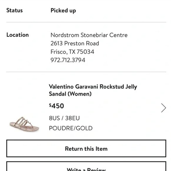 Valentino Garavani Rockstud Jelly Thong Flat Sandals - Picture 4 of 4